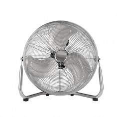 Ventilator industrial, 98.8 W, 45 cm, 3 viteze, aluminiu, Argintiu foto