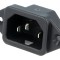 Conector alimentare AC C14 V-lock 10A
