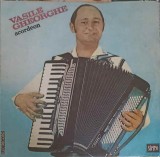 Vinil Acordeon Vasile Gheorghe - Hora Buzaului, Cantec de pe Vlasca, Sarba - Electrecord, 1987, Muzica Populara Romaneasca, LP 33 RPM