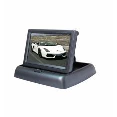 Monitor auto, FOXMAG24, ecran color TFT 4.3 inch, pliabil, 12V