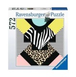 Puzzle Ravensburger - Design geometric, 500 piese