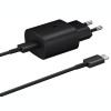 Incarcator Retea Samsung Galaxy Note10+ N975, EP-TA800, Fast Charge, 25W, 1 X USB Tip-C, Negru