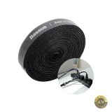 Organizator Cabluri Baseus Circle Velcro 3m Negru ACMGT-F01
