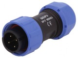 Mufă SP17 tată PIN 4 IP68 500V 5A pentru cablu 6&divide;10mm