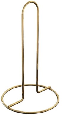 Suport servetele bucatarie, auriu, metal, 15x28 cm foto