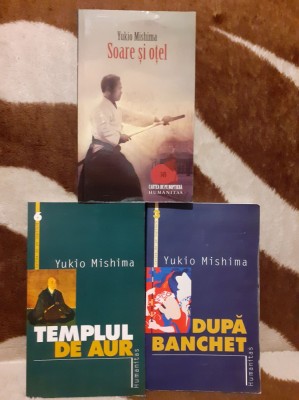 SOARE SI OTEL/TEMPLUL DE AUR/DUPA BANCHET-YUKIO MISHIMA (3 VOL) foto