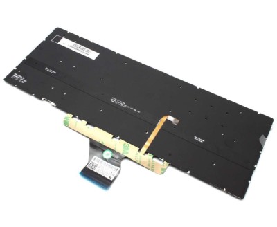 Tastatura HP Argintie Envy 13-AY iluminata layout US fara rama enter mic, L95903-031 iluminata layout US fara foto