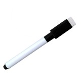 Cumpara ieftin Marker cu stergere uscata scriere universala pentru diverse table, varf negru, culoare capac negru, Dactylion