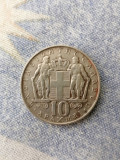 Moneda 10 DRACHME 1968.GRECIA, Europa
