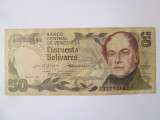 Venezuela 50 Bolivares 1981,vedeti foto