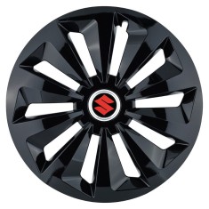 Set 4 capace roti Fox negru R15 Compatibil Cu Suzuki foto