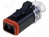 Conector auto, AT, 2 pini, AMPHENOL - AT06-2S-LED2401