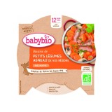Meniu tocanita de legume si miel Bio, 230g, BabyBio
