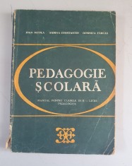 Pedagogie scolara - Ioan Nicola