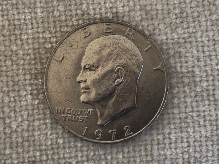 Moneda 1 Dollar 1972 - Eisenhower Dollar