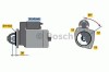 Starter VW LT II bus (2DB, 2DE, 2DK) (1996 - 2006) BOSCH 0 986 023 860