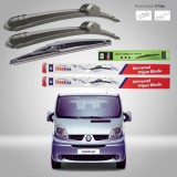 Cumpara ieftin Ștergătoare Renault Trafic II VAN (2006&ndash;2014) Flat | Set Complet &ndash; TeamCar&reg;