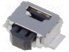 Microintrerupator, 2.5x3mm, OFF-(ON), SPST-NO, OMRON OCB - B3U-3100PM foto