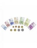 Set de joaca Euro cu Bancnote si Monede 116 piese Goki