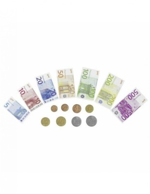 Set de joaca Euro cu Bancnote si Monede 116 piese Goki foto