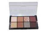 Trusa Machiaj Meis Glitter Desert 02, 8 Culori: Paleta Farduri Ochi Pigmentate, Textura Matasoasa