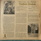 Vinil Recital de orga Joachim Grubich-orga catedralei din Gdansk, stare f buna, Opera