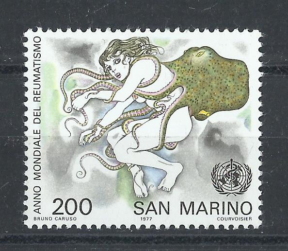 TSV$ - 1977 MICHEL 918 SAN MARINO MNH/** LUX