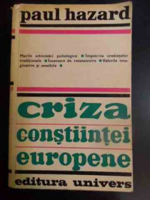 Criza Constiintei Europene - Paul Hazard ,546639 foto