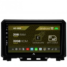 Navigatie Suzuki Jimny (2018-2022), Android 12, E-Octacore 2GB RAM + 32GB ROM, 9 Inch - AD-BGE9002+AD-BGRKIT312