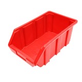 Cutie plastic depozitare rosie 175x317x148mm