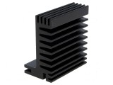 Radiator extrudat TO220 negru 50mm x 55mm x 31mm 5,8K/W
