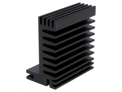 Radiator extrudat TO220 negru 50mm x 55mm x 31mm 5,8K/W foto