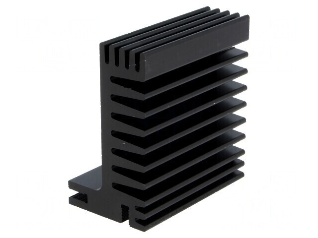 Radiator extrudat TO220 negru 50mm x 55mm x 31mm 5,8K/W
