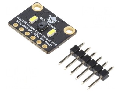 Senzor Spectrometru I2C AS7341 3.3-5V 18x14mm foto