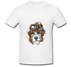 Tricou &amp;quot; Steampunk bulldog &amp;quot; foto