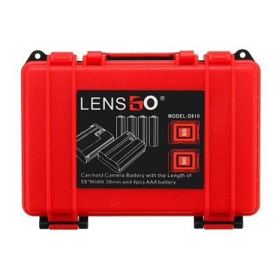 Cutie rigida LENSGO D810 pentru acumulatori si carduri SD / CF foto