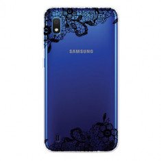 Carcasa Husa Samsung Galaxy A10 model Lace, Antisoc + Folie sticla securizata Samsung Galaxy A10 Tempered Glass Viceversa foto