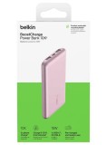 Belkin 10k Power Bank Usb-c 15w Dual Usb-a 15cm Usb-a To Usb-c Pink