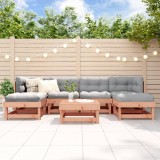 vidaXL Set mobilier de grădină cu perne, 7 piese, lemn masiv douglas