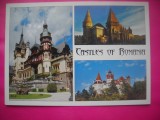 HOPCT 8988 CASTELE DIN ROMANIA-PELES / BRAN / CORVINESTI -NECIRCULATA