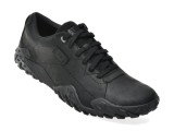 Pantofi sport CATERPILLAR negri, GRIDLOCK LO, din piele naturala