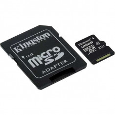 Card de memorie microSDHC 128GB KINGSTON Canvas Select clasa 10 UHS-I, 80 MB/sec foto