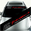 Sticker parasolar auto ABT (126 x 16cm) ManiaStiker, AutoLux