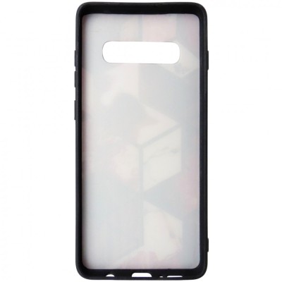Husa spate silicon TPU si PC, UV Print Model 06, pentru Samsung Galaxy S10 Plus foto