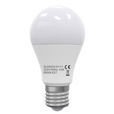 Bec Led E27 12W=100 220V 2700K 15000H A60 Glob foto