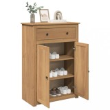 Dulap de vinuri &bdquo;Panama&rdquo;, 80x40x114 cm, lemn masiv de pin