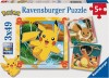 PUZZLE POKEMON 3X49, Ravensburger