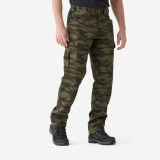 Pantalon cargo rezistent Stepă 500 Camuflaj halftone Maro