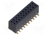 Conector şiruri pini tată PIN 20 1,27mm aurit SMT SAMTEC