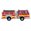 Puzzle de podea gigant Masina de pompieri Melissa and Doug, Melissa &amp; Doug